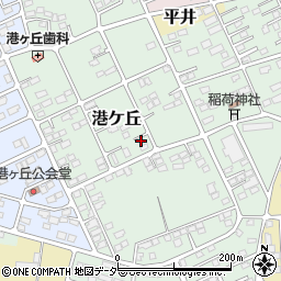 茨城県鹿嶋市港ケ丘282-175周辺の地図