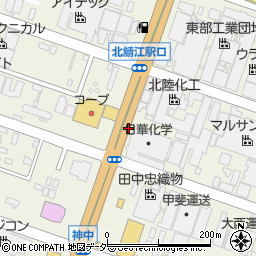 福井県鯖江市神中町周辺の地図