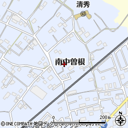 埼玉県春日部市南中曽根594周辺の地図