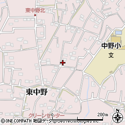 埼玉県春日部市東中野1499周辺の地図