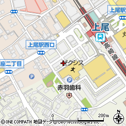 株式会社矢島園　上尾モンシェリー店周辺の地図