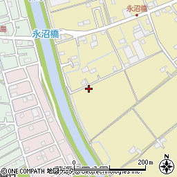 埼玉県春日部市永沼147周辺の地図