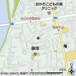 埼玉県春日部市藤塚2826周辺の地図