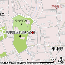 埼玉県春日部市東中野1439周辺の地図