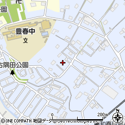 埼玉県春日部市南中曽根92周辺の地図