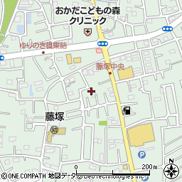 埼玉県春日部市藤塚2803周辺の地図