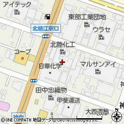 北陸化工株式会社　鯖江工場周辺の地図