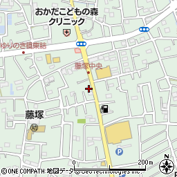 埼玉県春日部市藤塚1195周辺の地図