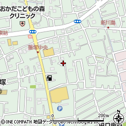 埼玉県春日部市藤塚2298周辺の地図