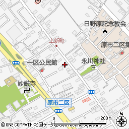 埼玉県上尾市原市1128周辺の地図