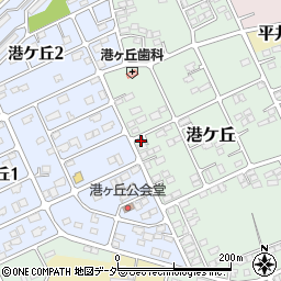 茨城県鹿嶋市港ケ丘282-142周辺の地図