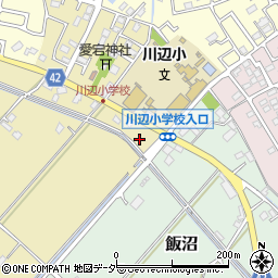 埼玉県春日部市米崎72周辺の地図