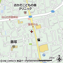 埼玉県春日部市藤塚1199周辺の地図
