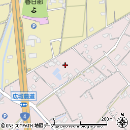 埼玉県春日部市水角862周辺の地図
