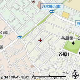 日本年金機構春日部宿舎周辺の地図