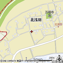 埼玉県坂戸市北浅羽164周辺の地図