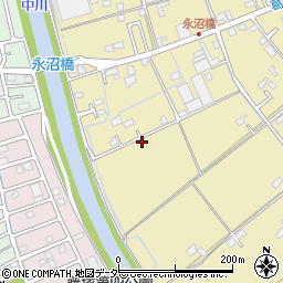 埼玉県春日部市永沼144周辺の地図