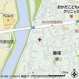 埼玉県春日部市藤塚1421周辺の地図