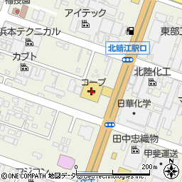 福井県民生活協同組合　ハーツ神中周辺の地図