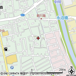 埼玉県春日部市藤塚2276周辺の地図