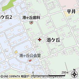茨城県鹿嶋市港ケ丘282-165周辺の地図