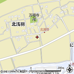 埼玉県坂戸市北浅羽187周辺の地図