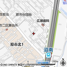 埼玉県上尾市原市2074周辺の地図