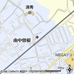 埼玉県春日部市南中曽根740周辺の地図