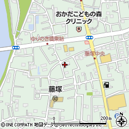 埼玉県春日部市藤塚1190周辺の地図