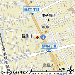 関東マツダ春日部店周辺の地図