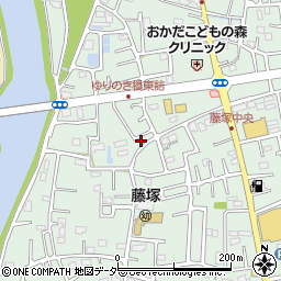 埼玉県春日部市藤塚1408周辺の地図