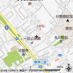 埼玉県上尾市原市1137周辺の地図