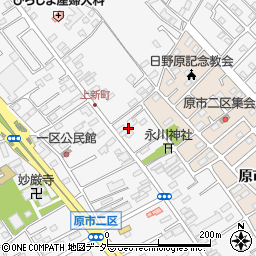 埼玉県上尾市原市1507周辺の地図