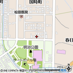 福井県大野市国時町1403周辺の地図