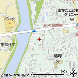 埼玉県春日部市藤塚2928周辺の地図