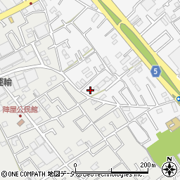 埼玉県上尾市原市1208周辺の地図