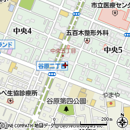 ふじ広場周辺の地図