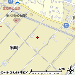埼玉県春日部市米崎244周辺の地図