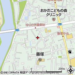 埼玉県春日部市藤塚2912周辺の地図