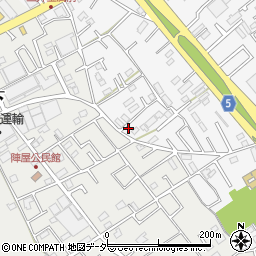 埼玉県上尾市原市1208-3周辺の地図