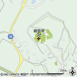 茨城県牛久市久野町2977周辺の地図