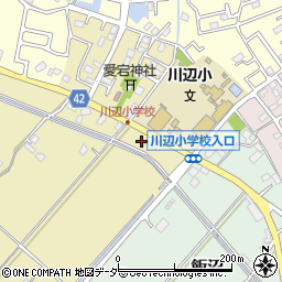 埼玉県春日部市米崎71周辺の地図