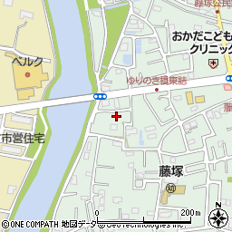埼玉県春日部市藤塚2925周辺の地図