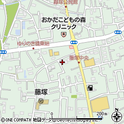 埼玉県春日部市藤塚1198周辺の地図