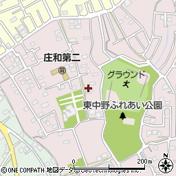 埼玉県春日部市東中野1155周辺の地図
