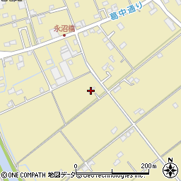 埼玉県春日部市永沼174周辺の地図
