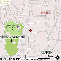 埼玉県春日部市東中野1422周辺の地図