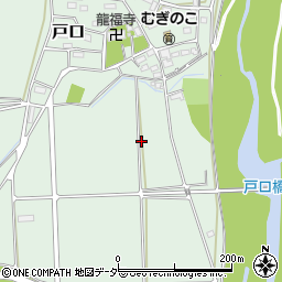 埼玉県坂戸市戸口周辺の地図