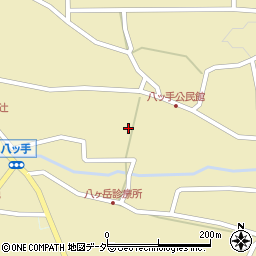 長野県諏訪郡原村八ツ手周辺の地図