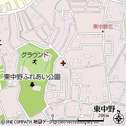 埼玉県春日部市東中野1437周辺の地図